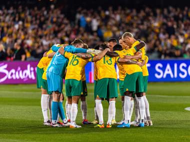 Players Huddle