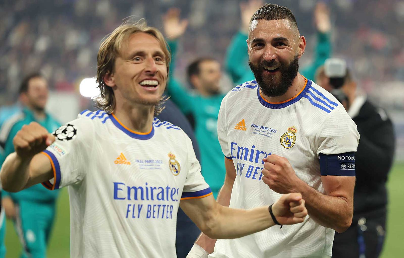 Real Madrid Modric Benzema