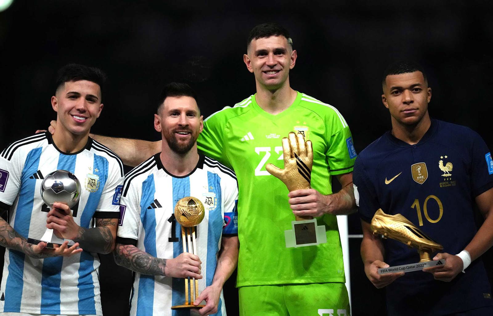 World Cup Award Winners