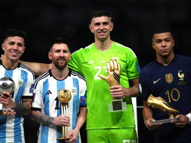 World Cup Award Winners