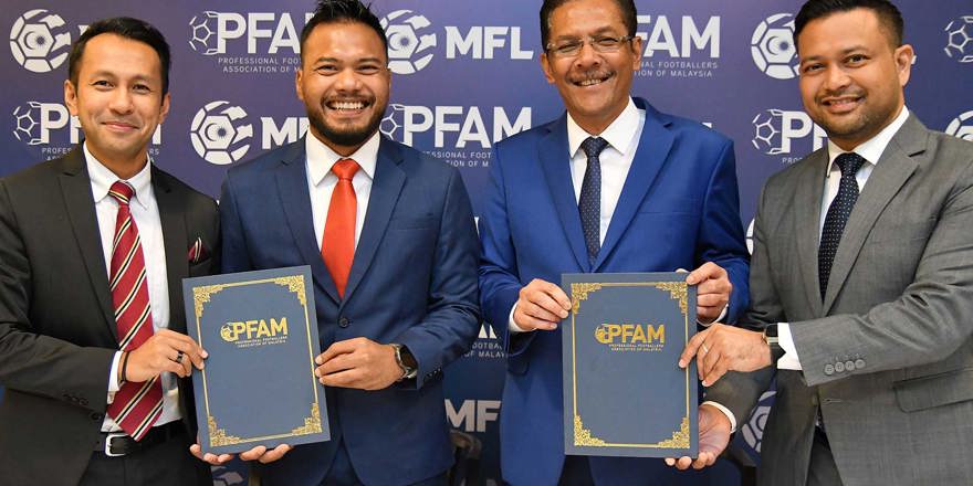 PFA Malaysia和马来西亚足球联盟签署合作协议以支持国内足球市场发展