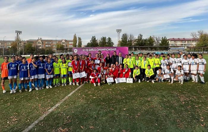 Awards Ceremony Of U16 Uzbek Girls Championship