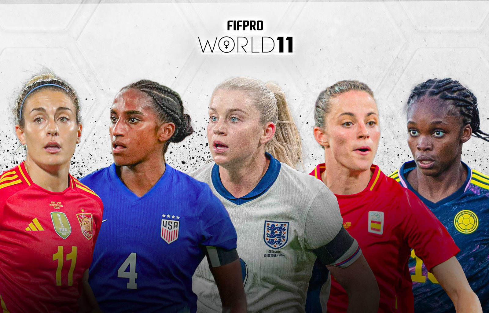 FIFPRO 2024 Squad Reveal Thumbnail Women 2500X1600
