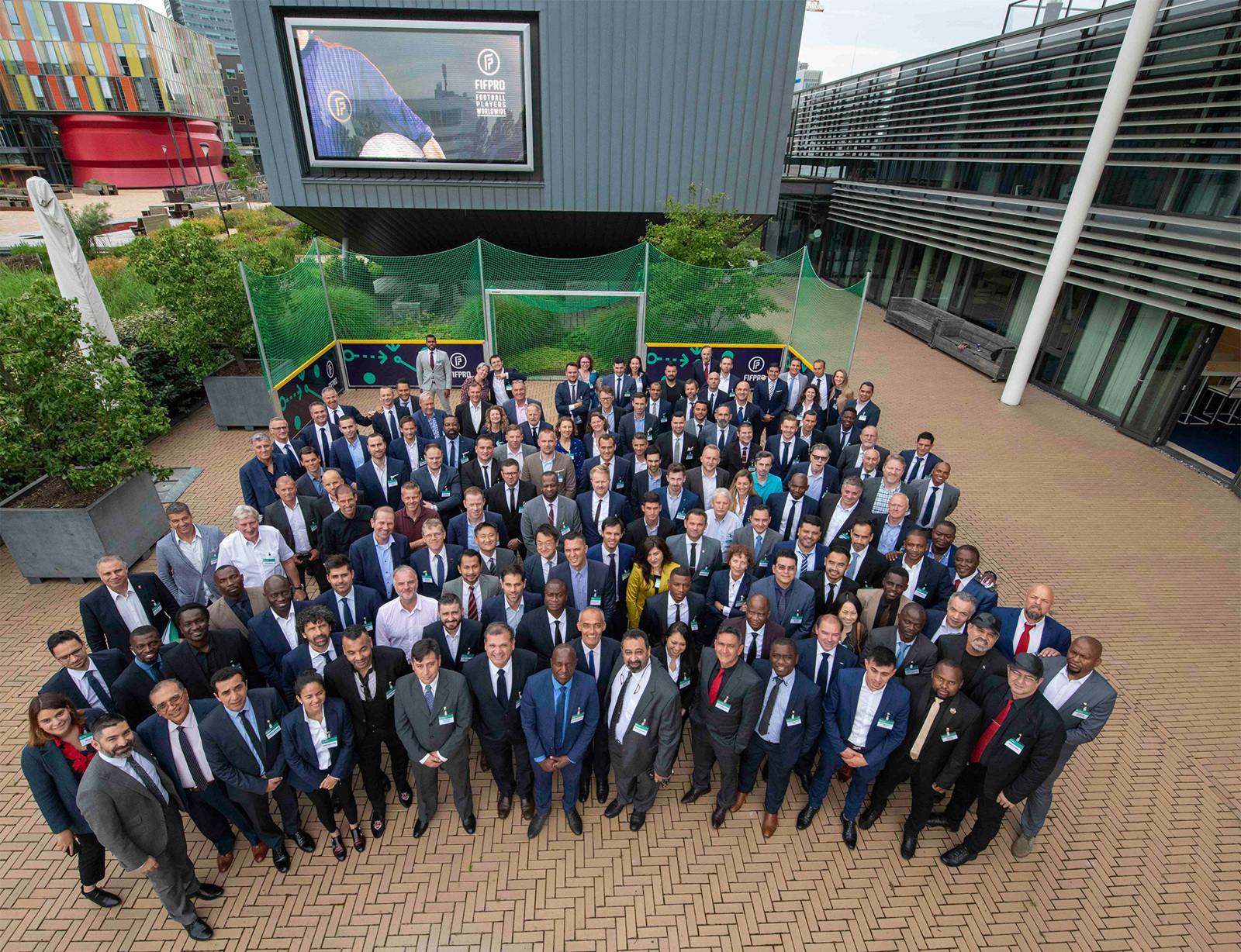 FIFPRO Family At Hoofddorp HQ 1920