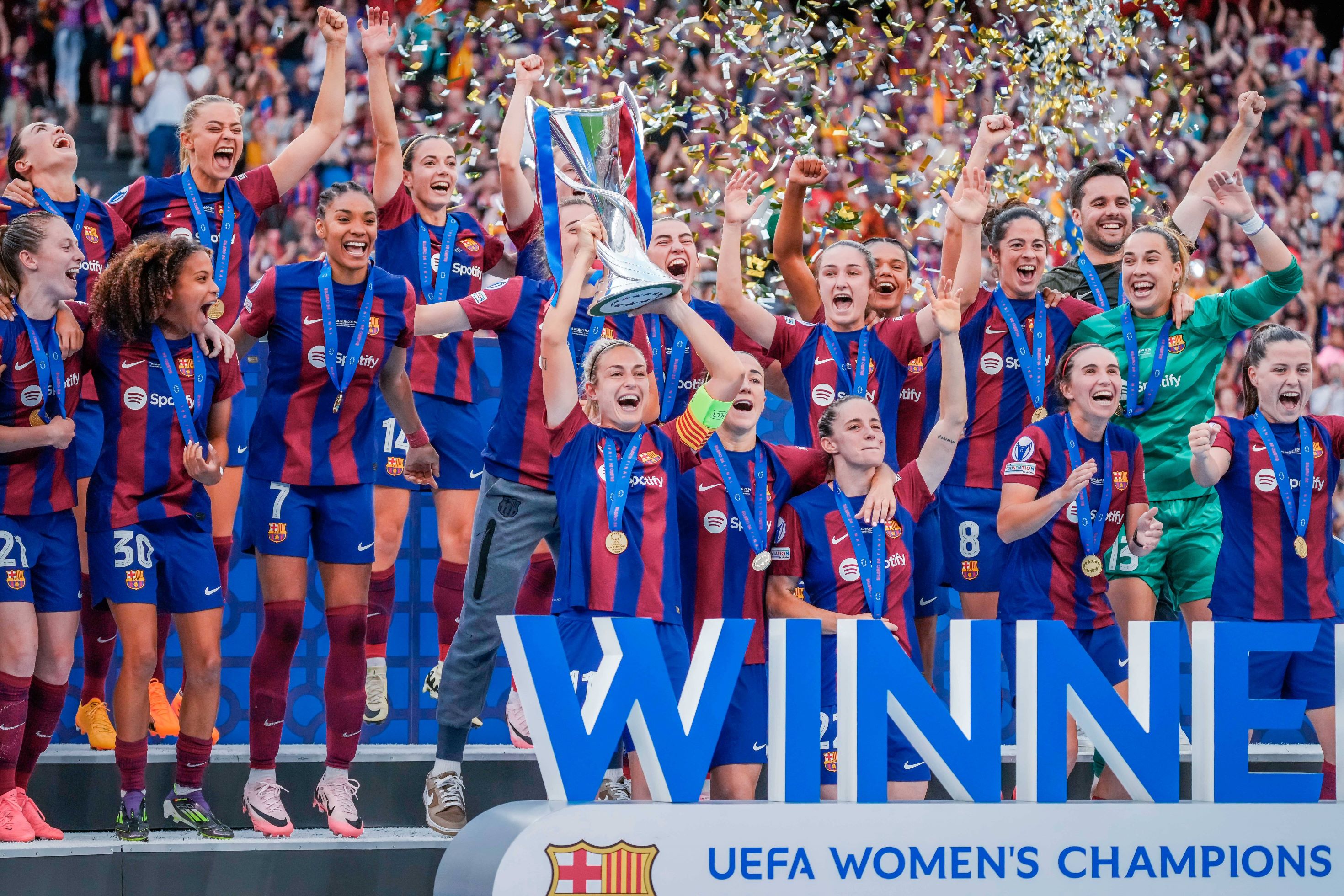 Four Barcelona Champions League winners make Women's World 11 - FIFPRO World Players' Union