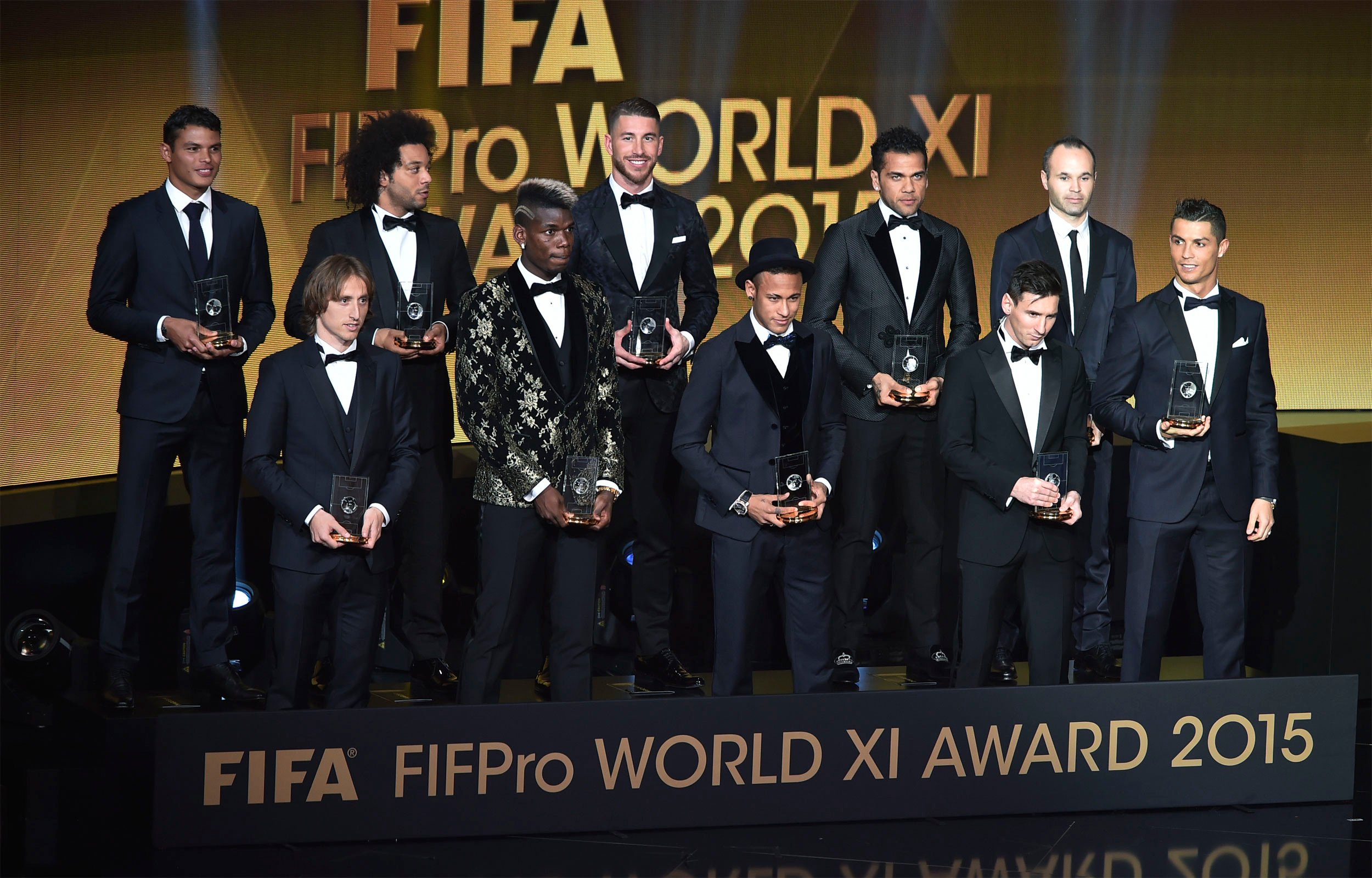 History - The FIFA FIFPRO World 11 Of 2015 - FIFPRO World Players' Union