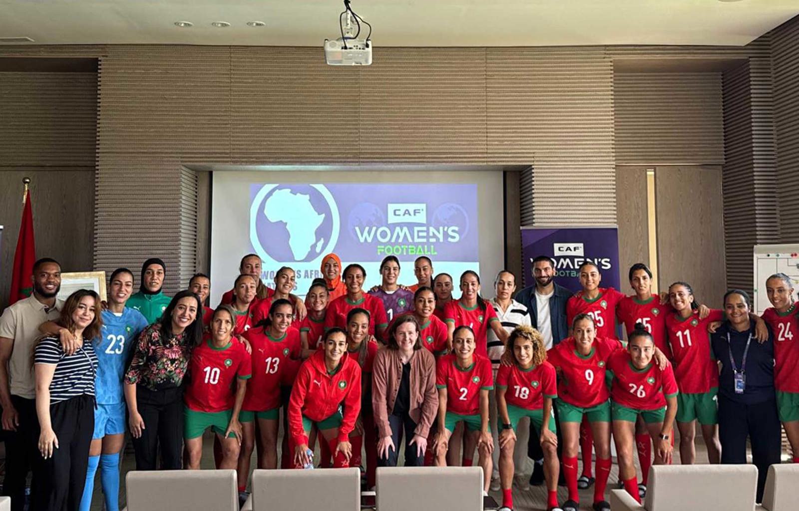Morocco Player Visit