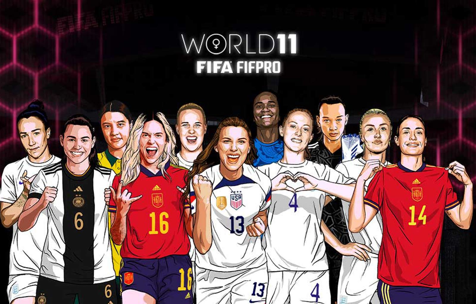 FIFA FIFPRO Women's W11