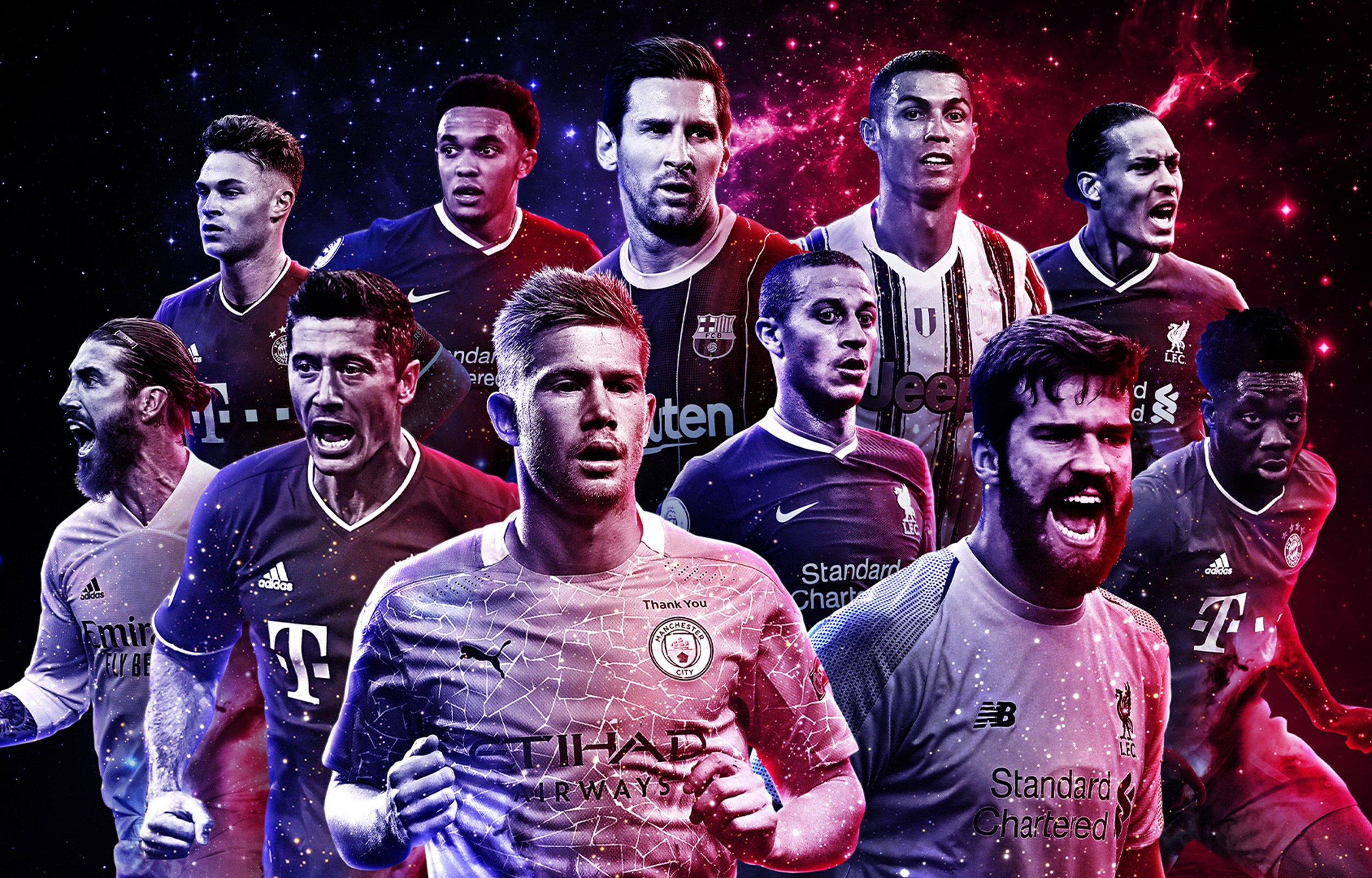 The FIFA FIFPRO Mens World 11 of 2019-2020