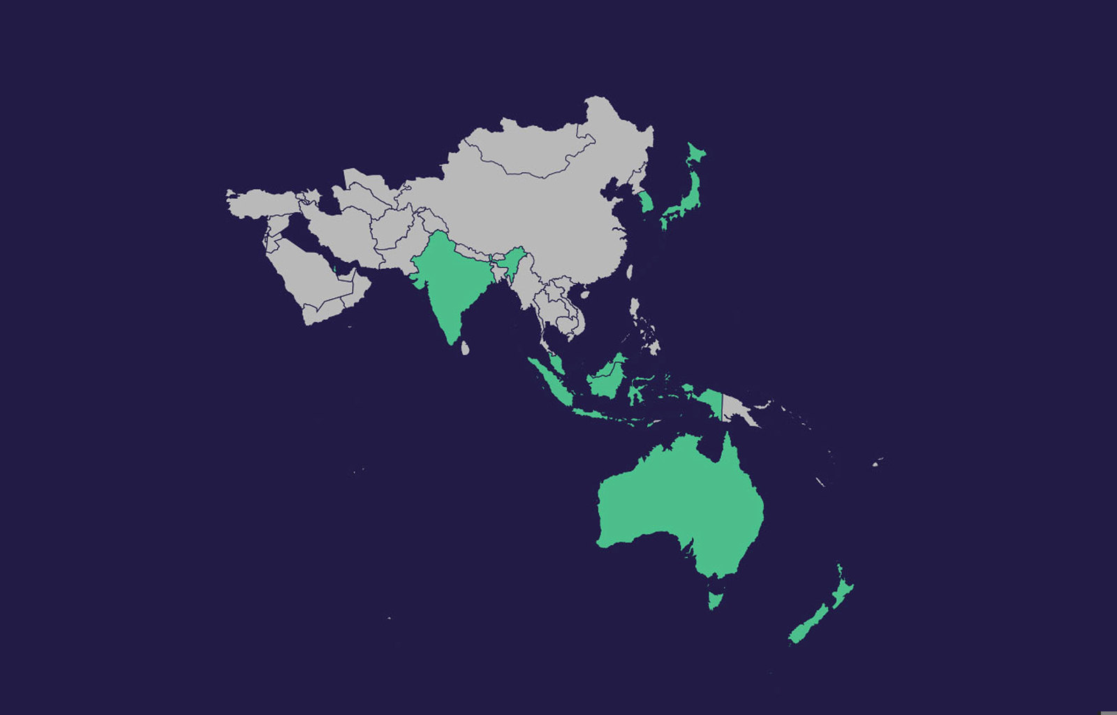 Asia Oceania 2500